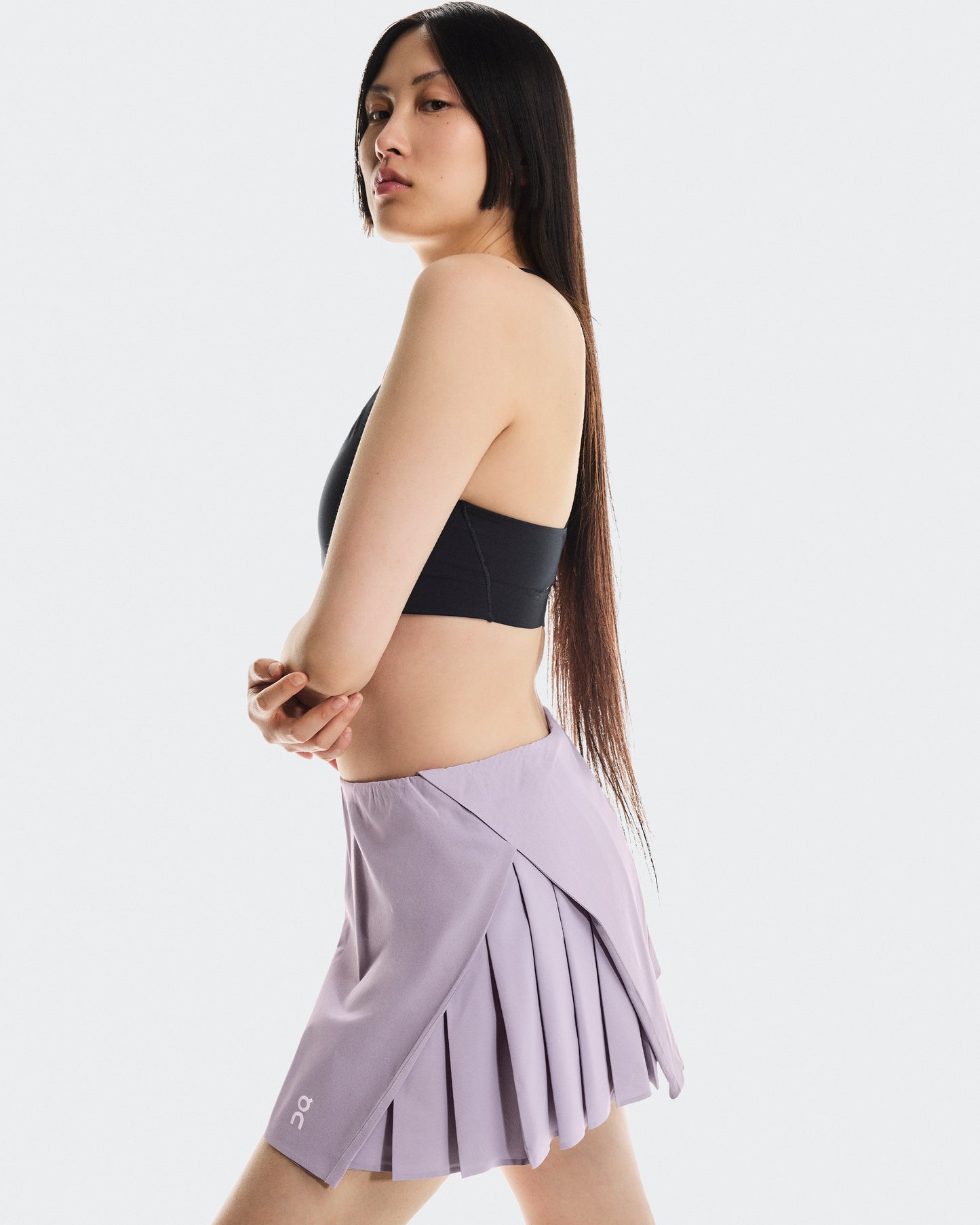 Court Skirt Side Pleat