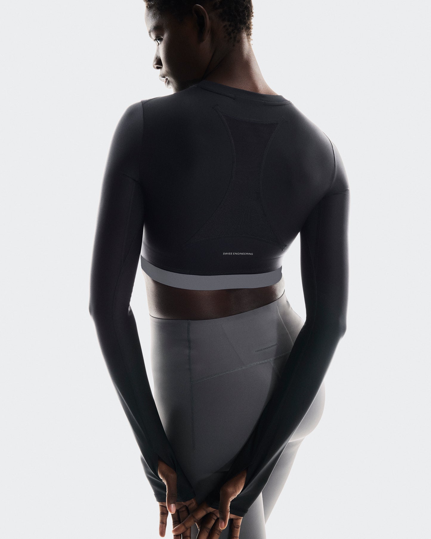 Train Long Sleeve Crop