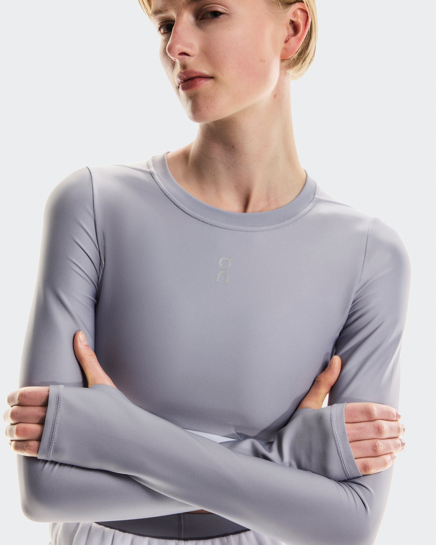 Train Long Sleeve Crop
