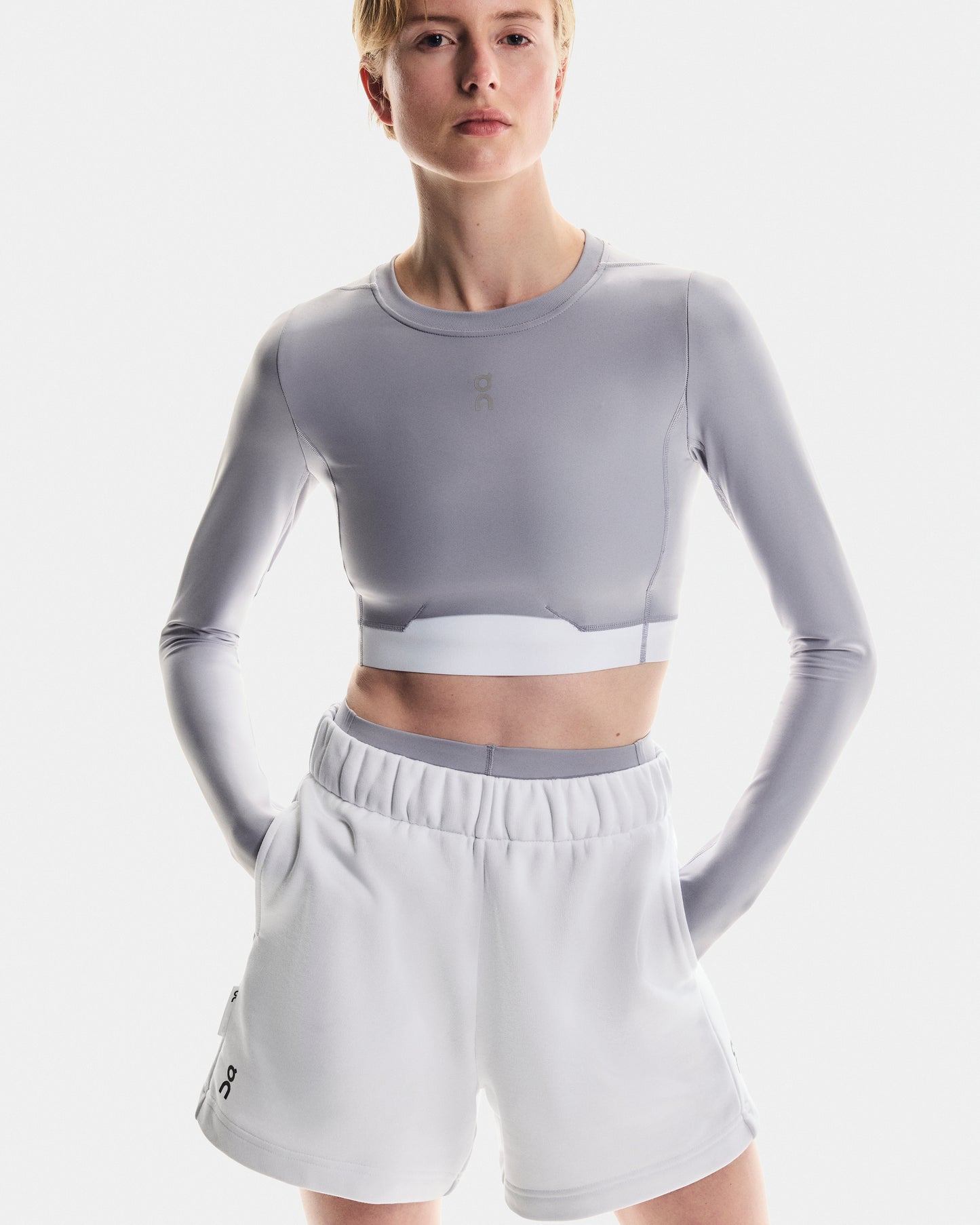 Train Long Sleeve Crop