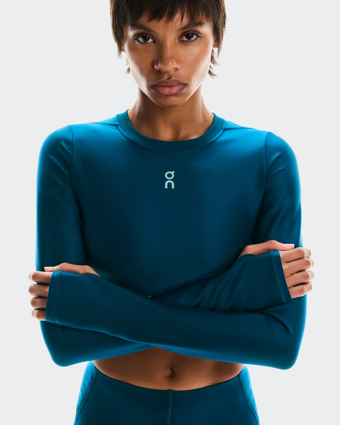 Train Long Sleeve Crop